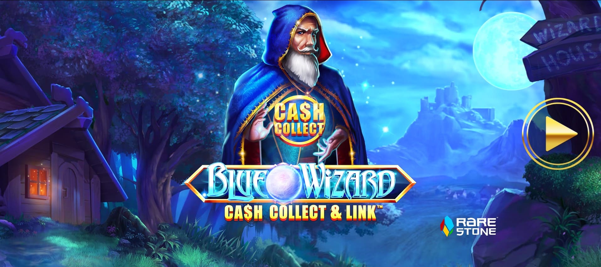 Blue Wizard: Cash Collect & Link